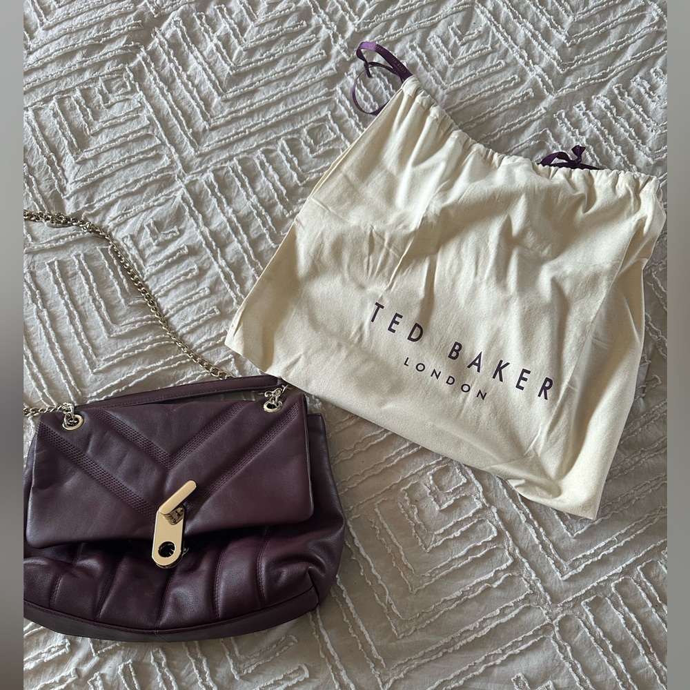 Ted Baker Small Quilted Leather Crossbody Bag